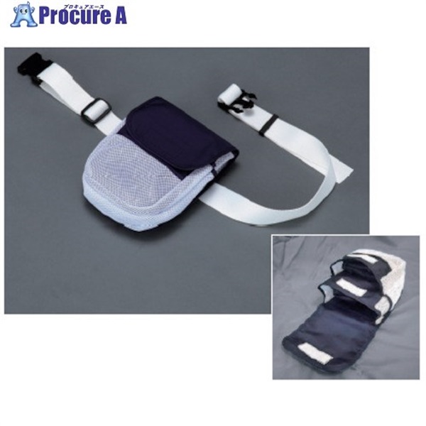 MAX CLEAN クリーンウエストバッグ ネイビー 1496/N  1個  (株)MCC ▼406-7904