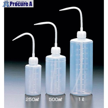 サンプラ エコノ丸型洗浄瓶 250ML 06516  1本  (株)サンプラテック ▼346-4783