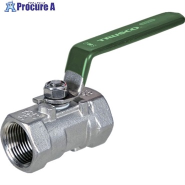 TRUSCO ボールバルブ レデューストボアタイプ(800型・ステンレスSCS14A)11/2 BAV-SR14-40A  1個  トラスコ中山(株) ▼660-0601