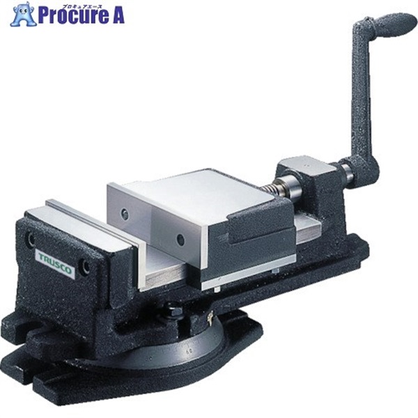 TRUSCO K型ミーリングバイス 回転台付き 130mm KV-125(KV-130) (カイテンダイツキ)  1台  トラスコ中山(株)