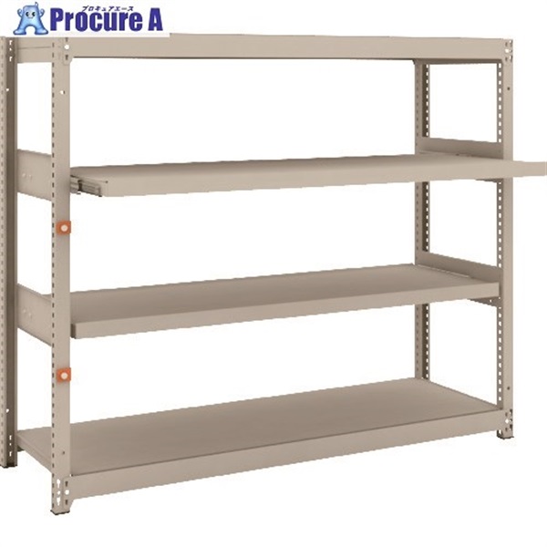 TRUSCO �X�`�[�����b�N M1.5�^�y���ʒI 1460X445XH1200 4�i�����X���C�h2�i �P�� M1.5-4542M2  1S  �g���X�R���R(��) ��