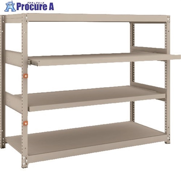 TRUSCO �X�`�[�����b�N M1.5�^�y���ʒI 1460X595XH1200 4�i�����X���C�h2�i �P�� M1.5-4562M2  1S  �g���X�R���R(��) ��