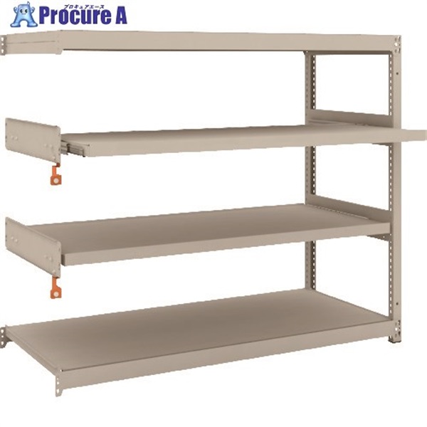 TRUSCO �X�`�[�����b�N M1.5�^�y���ʒI 1460X595XH1200 4�i�����X���C�h2�i �A�� M1.5-4562M2B  1S  �g���X�R���R(��) ��