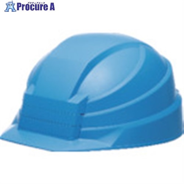 DIC 折りたたみヘルメット IZANO2 ブルー KP IZANO2 AA21-B KP  1個  DICプラスチック(株)安全資材営業部 ▼263-9196