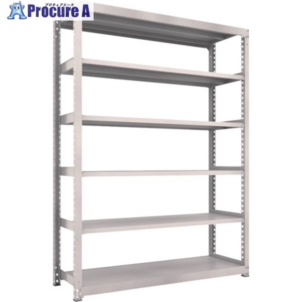 TRUSCO �X�`�[�����b�N M3�^ W1800×D571×H2400 6�i �P�� �l�I�O���[ M3-8666 NG(ȵ��ڰ)  1��  �g���X�R���R(��) ��