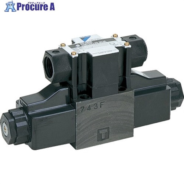 ダイキン 電磁パイロット操作弁 電圧AC200V 呼び径3/8 最大流量130 KSO-G03-4CB-20-8  1台  ダイキン工業(株) ▼355-7685