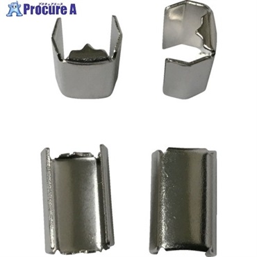 ユタカメイク 金具 端末爪 6mm×13.5mm 4個入り KM-03  1袋 ▼367-5696