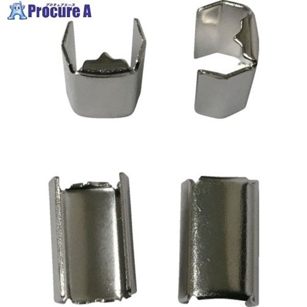 ユタカメイク 金具 端末爪 6mm×13.5mm 4個入り KM-03  1袋 ▼367-5696