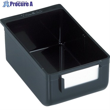 TRUSCO ビンラック用ライトビン 100X167XH67 ブラック K-10BK  1個  トラスコ中山(株) ▼393-9154