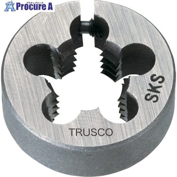 TRUSCO 左・アジャスタブル丸ダイス 50径 16X2.0 (SKS) LT50D-16X2.0  1個  トラスコ中山(株) ▼401-8903