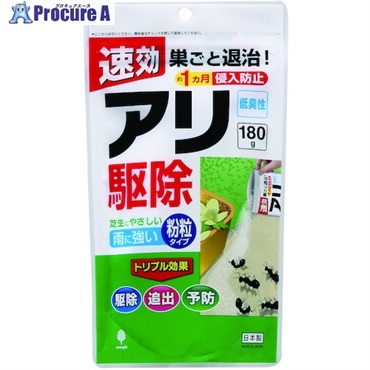紀陽除虫菊 アリ駆除 180g K-2628  1個  (株)小久保工業所 ▼431-7034