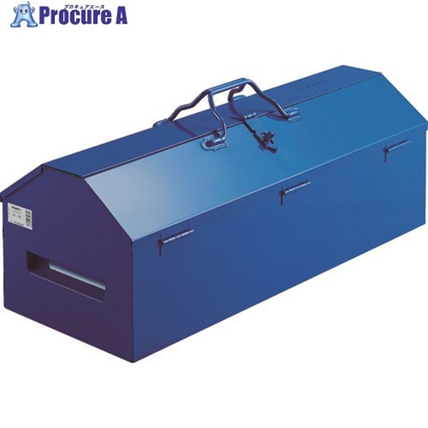 TRUSCO ジャンボ工具箱 720X280X326 ブルー LG-700-A  1個  トラスコ中山(株)