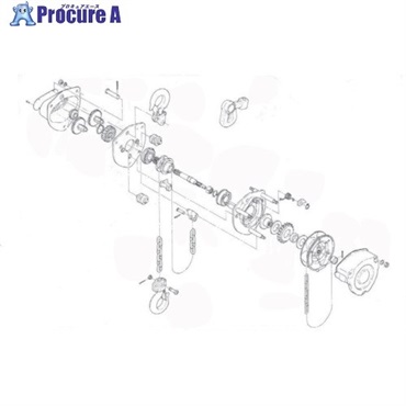 KITO チェーンブロック キトーマイティM3形 CB005用部品 ワリピン1.6×10 J1PW01-016010  1個 ▼499-5899