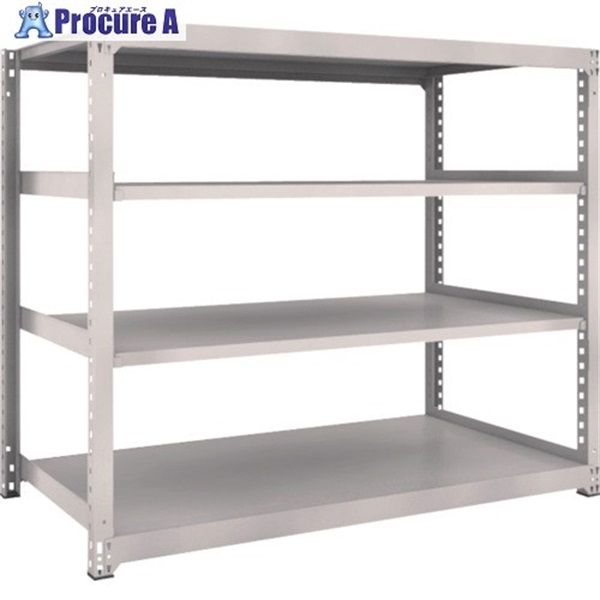 TRUSCO �X�`�[�����b�N M3�^ W1800×D921×H1500 4�i �P�� �l�I�O���[ M3-5694 NG(ȵ��ڰ)  1��  �g���X�R���R(��) ��
