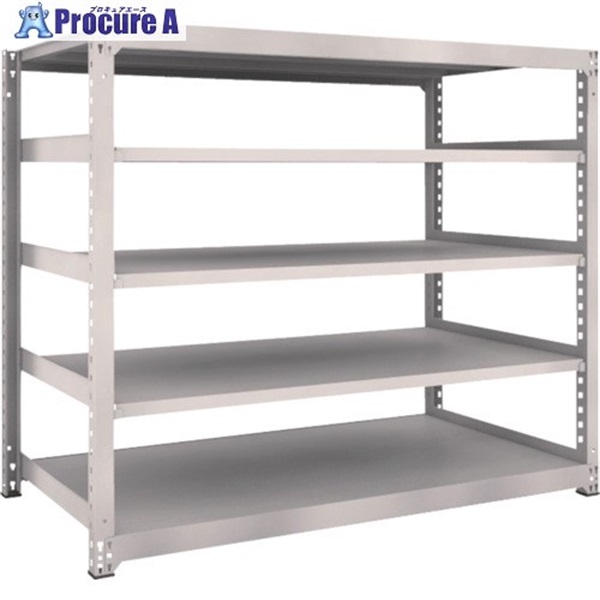 TRUSCO �X�`�[�����b�N M5�^ W1800×D921×H1500 5�i �P�� �l�I�O���[ M5-5695 NG(ȵ��ڰ)  1��  �g���X�R���R(��) ��