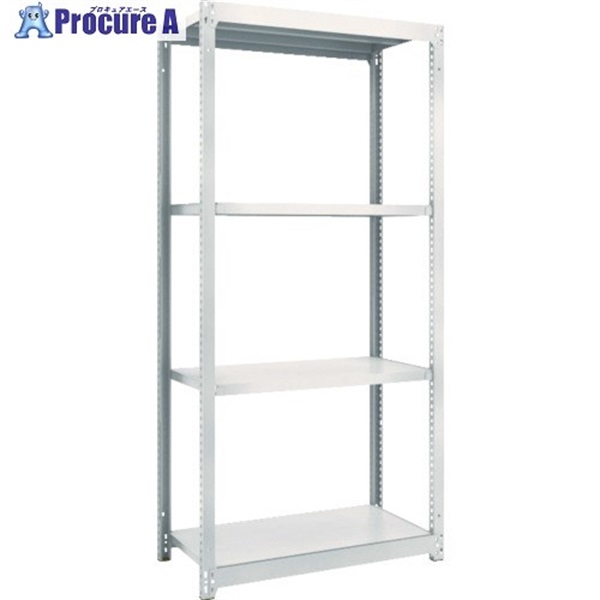 TRUSCO �X�`�[�����b�N M1.5�^ W860&#215;D445&#215;H1800 4�i �P�� �l�I�O���[ M1.5-6344 NG(ȵ��ڰ)  1��  �g���X�R���R(��) ��