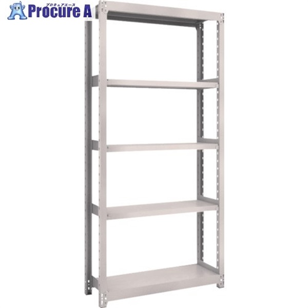 TRUSCO �X�`�[�����b�N M2�^ W860&#215;D300&#215;H1800 5�i �P�� �l�I�O���[ M2-6335 NG(ȵ��ڰ)  1��  �g���X�R���R(��) ��