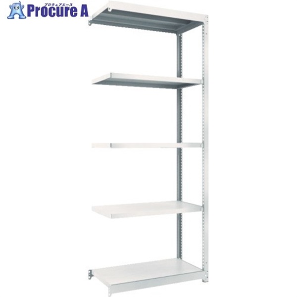 TRUSCO �X�`�[�����b�N M1.5�^�y���ʒI 860X445X2100 5�i �A�� �l�I�O���[ M1.5-7345B NG(ȵ��ڰ)  1��  �g���X�R���R(��) ��