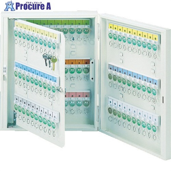 TRUSCO キーボックス ダイヤルキー仕様 ホルダ数120個 KD-120  1台  トラスコ中山(株)