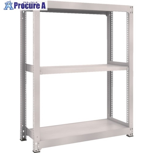 TRUSCO �X�`�[�����b�N M3�^���ʒI H1500 W1800 D1121 3�i �l�I�O���[ M3-56123  NG  1��  �g���X�R���R(��) ��