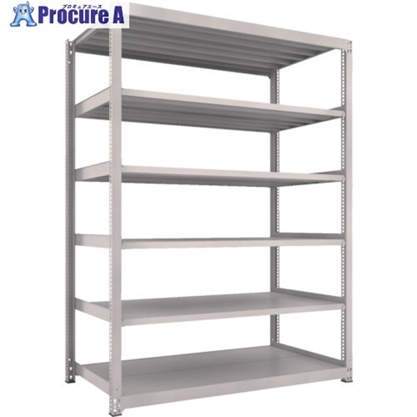 TRUSCO �X�`�[�����b�N M3�^���ʒI W1500×D1121×H2400 6�i �P�� �l�I�O���[ M3-85126  NG  1��  �g���X�R���R(��) ��