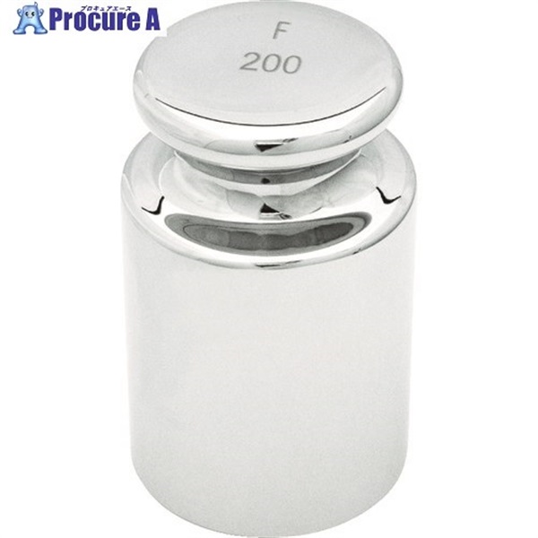 TRUSCO OIML 円筒分銅F2級 200g MLCF-200G  1台  トラスコ中山(株)