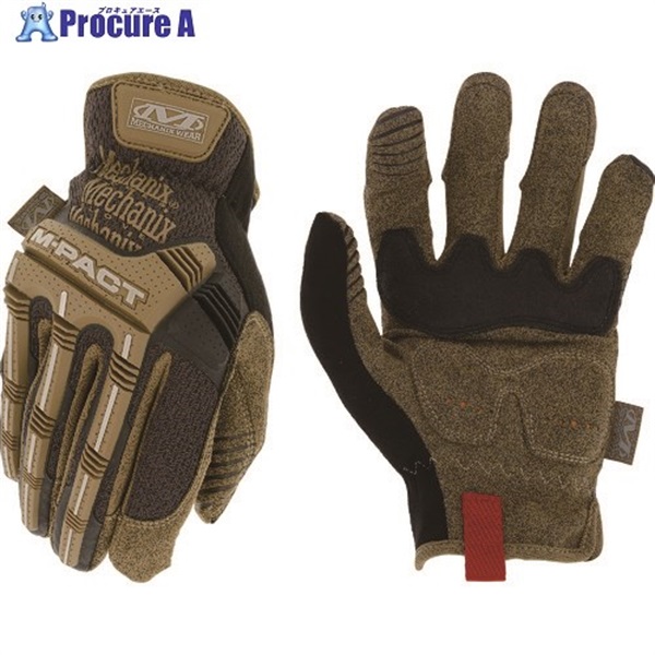 MECHANIX 【売切廃番】M-Pact オープンカフ DIYブラウン S MPC-07-008  1双  (同)メカニクスウェアジャパン ▼137-3548