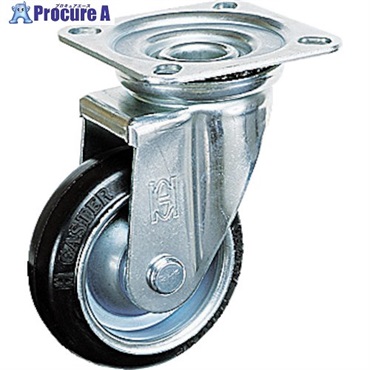 OH プレスキャスターJタイプ中荷重用 ゴム車 自在(ベアリング入り)車輪径200mm OHJ-200  1個 ▼137-4613