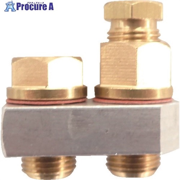 KWK 潤滑装置 KU型分配弁用補助金具 P-15  1台 ▼160-9681