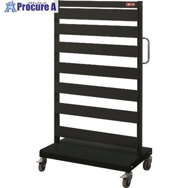 SHUTER スタッキングコンテナ用 片面カート MS-HK-BK  1台 ◇▼194-9031