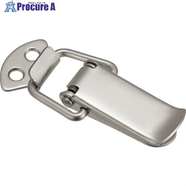 TRUSCO パッチン錠 標準タイプ・スチール製 (4個入) P-22  1パック ▼232-8178