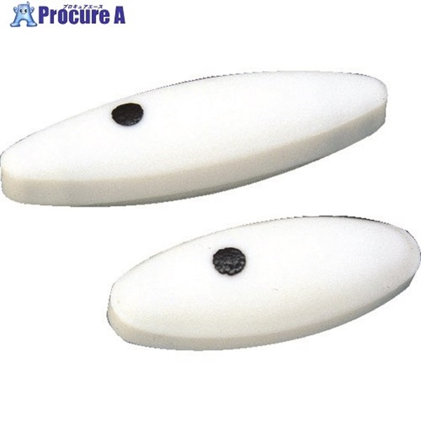フロンケミカル フッ素樹脂(PTFE)強力撹拌子オーバル型 6パイ×15mm NR3030-001  1個 ▼735-5564