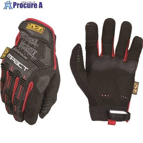 MECHANIX M-Pact ブラック/レッド S MPT-52-008  1双  (同)メカニクスウェアジャパン ▼836-7815