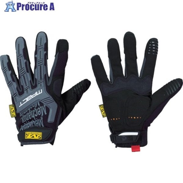 MECHANIX M-Pact ブラック L MPT-58-010  1双  (同)メカニクスウェアジャパン ▼836-7821