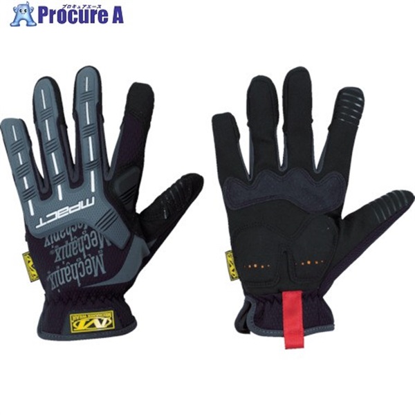 MECHANIX 【売切廃番】M-Pact オープンカフ ブラック S MPC-58-008  1双  (同)メカニクスウェアジャパン ▼836-7882