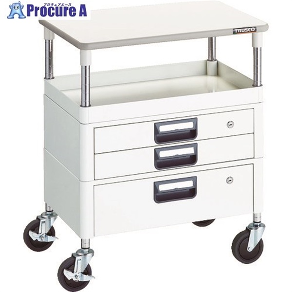 TRUSCO �c�[�����S�� �t�F�j�b�N�X���S�� �ȉ� 600X400 H740 ���o�t �V�t �z���C�g PEW-761VXT-W  1��  �g���X�R���R(��) 