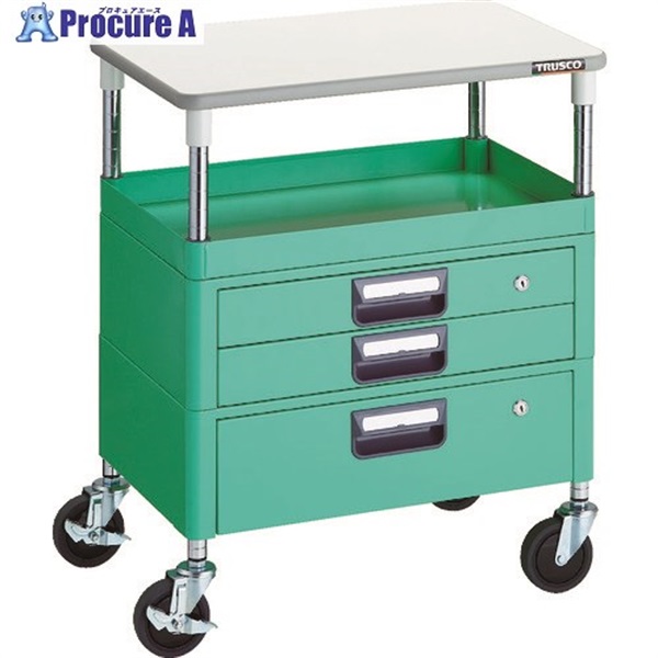 TRUSCO �c�[�����S�� �t�F�j�b�N�X���S�� �ȉ� 600X400 H740 ���o�t �V�t �����O�O���[�� PEW-761VXT-YG  1��  �g���X�R���R(��) 