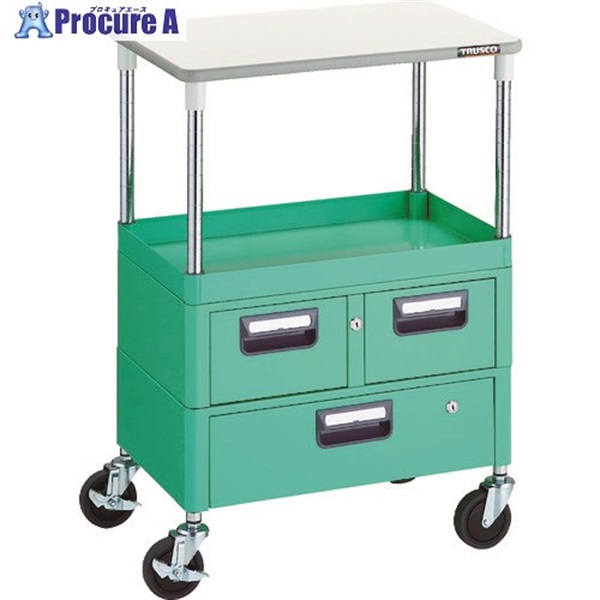 TRUSCO �c�[�����S�� �t�F�j�b�N�X���S�� �ȉ� 600X400 H880 ���o�t �V�t �����O�O���[�� PEW-961VWT-YG  1��  �g���X�R���R(��) 