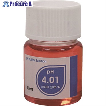CUSTOM pH4.01校正標準液(30ml) PHW-401  1本 ▼171-7585