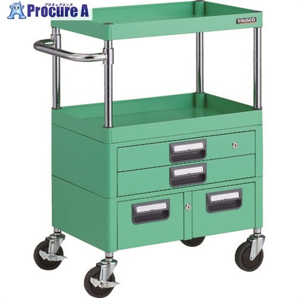 TRUSCO �c�[�����S�� �t�F�j�b�N�X���S�� �R�� �ȉ� 600X400XH880 ���o�t �����O�O���[�� PEW-962XW-YG  1��  �g���X�R���R(��) 