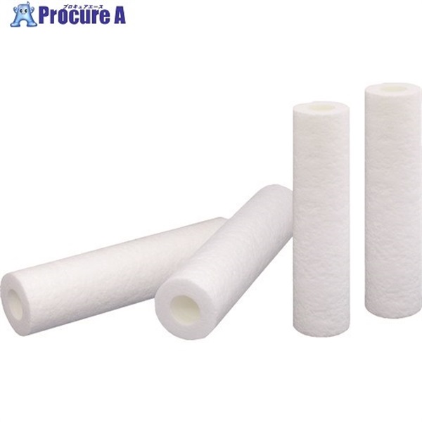TRUSCO PPメルトブローカートリッジフィルター 250mm 5μm PMB250-5  1本 ▼206-6198