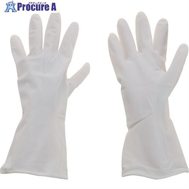 TRUSCO 塩化ビニール手袋薄手 ホワイト L PVCTG025-L  1双  トラスコ中山(株) ▼207-4064