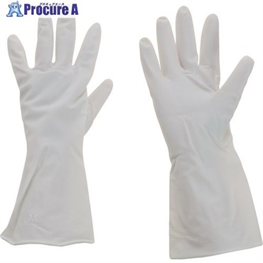 TRUSCO 塩化ビニール手袋薄手 ホワイト M PVCTG025-M  1双  トラスコ中山(株) ▼207-4065