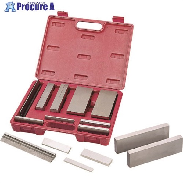 TRUSCO �p�������u���b�N�Z�b�g(���s��) �t���b�g�^�C�v8�g�{�܋�1�g�Z�b�g PB100T  1S  �g���X�R���R(��) 