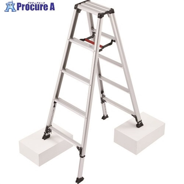 ハセガワ 専用脚立 脚軽 RZS 5段(脚部伸縮式) RZS-15A  1台 ◇▼211-6015