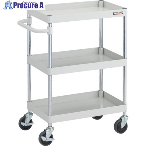 TRUSCO �c�[�����S�� �t�F�j�b�N�X���S�� �R�E�B���X�n���h�� �ȉ� 600X400XH880 3�i �z���C�g PEW-963A-W  1��  �g���X�R���R(��) 