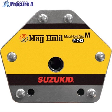 SUZUKID マグホールドシックスM P-743  1パック ▼377-7389