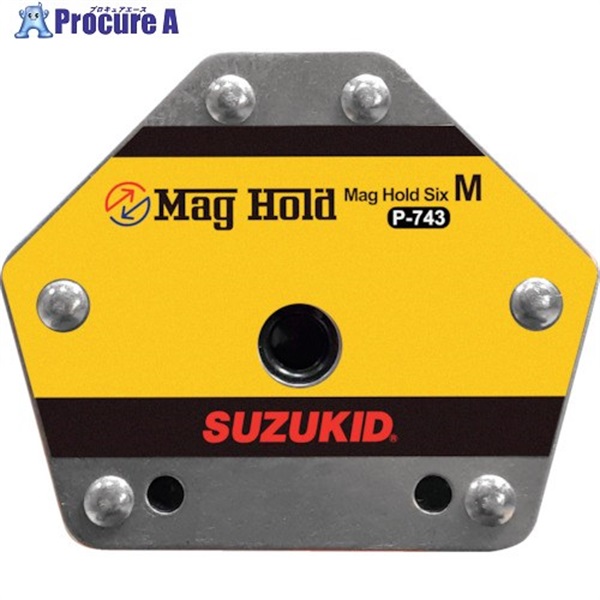 SUZUKID マグホールドシックスM P-743  1パック ▼377-7389