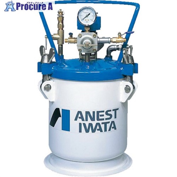 アネスト岩田 塗料加圧タンク 汎用 (自動攪拌式)20L PT-20DM  1台 ▼451-7130