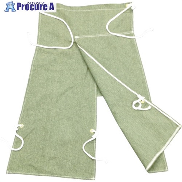 TRUSCO パイク溶接保護具 足巻き付式前掛 PYR-RH  1着  トラスコ中山(株)